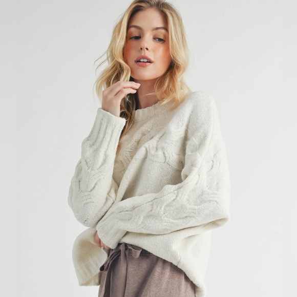 Elaine Sweater by AEIMI + CO in White - Picture 10 of 10